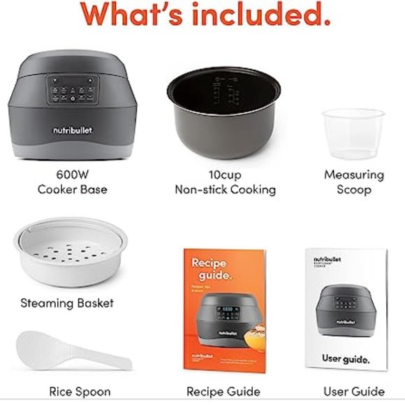 NutriBullet RNBG50100 EveryGrain Cooker ( 10 cups) - Picture 10 of 10